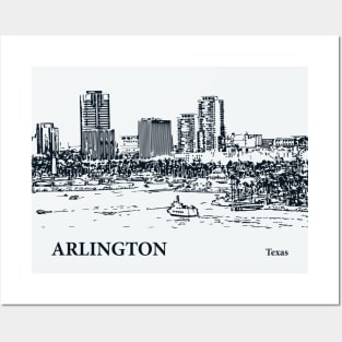 Arlington - Texas Posters and Art